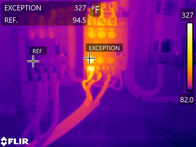 Infrared maritime inspection example