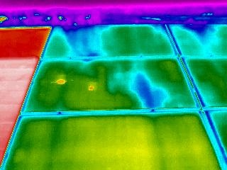 Infrared solar inspection example